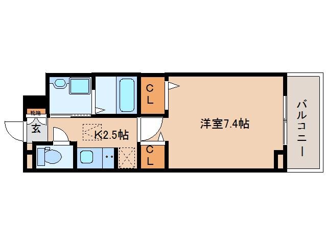 新大宮駅 徒歩19分 3階の物件間取画像
