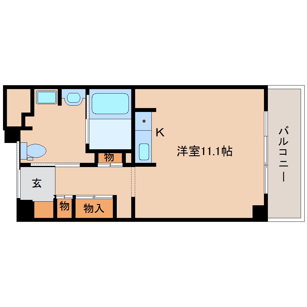 新大宮駅 徒歩3分 4階の物件間取画像