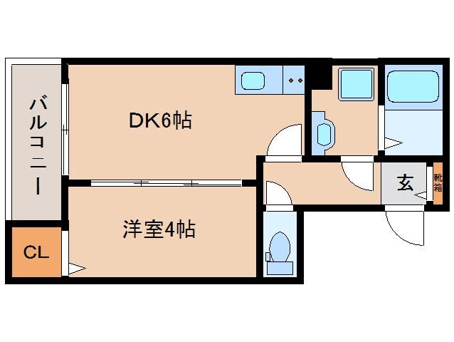 近鉄奈良駅 徒歩14分 2階の物件間取画像