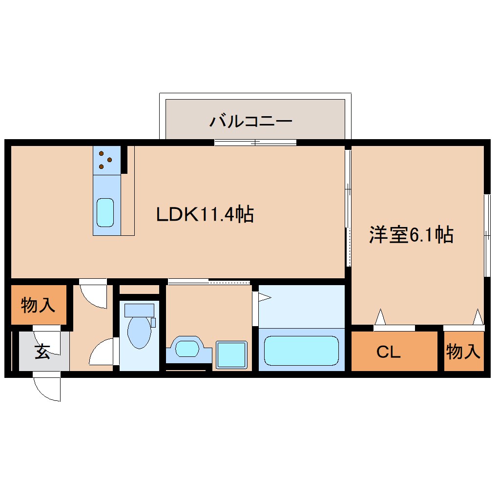 新大宮駅 徒歩11分 2階の物件間取画像