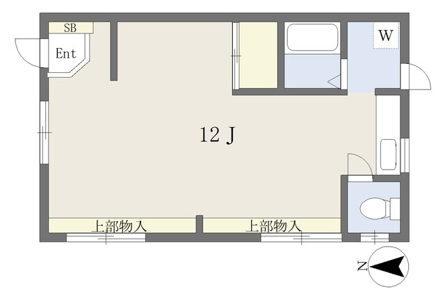 栄ビルの物件間取画像