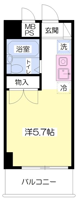 物件間取画像