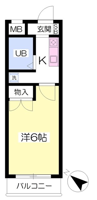 ヒオレ八王子の物件間取画像