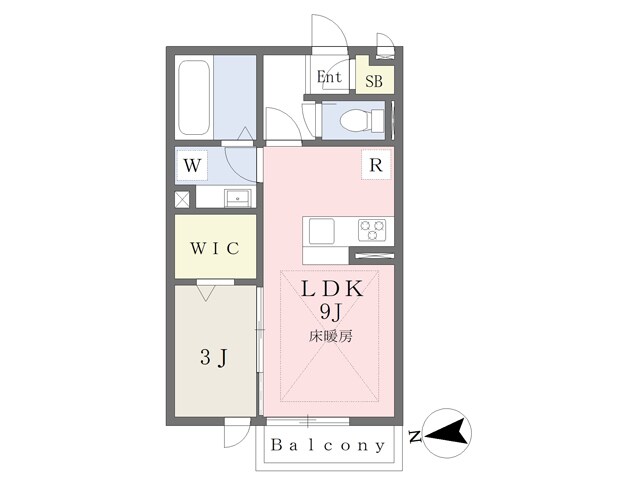 グラウス３６の物件間取画像