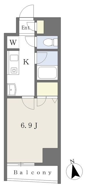 ＶｉｌｌｅｎｅｕｖｅＦの物件間取画像