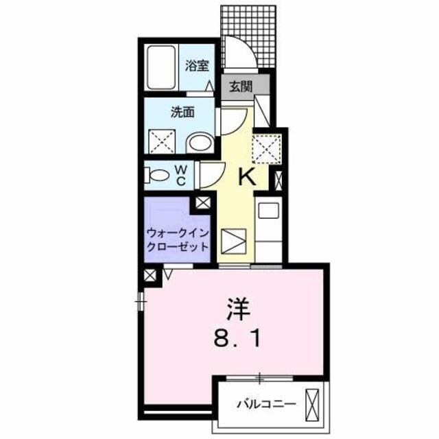 フレッシ　メゾンの物件間取画像