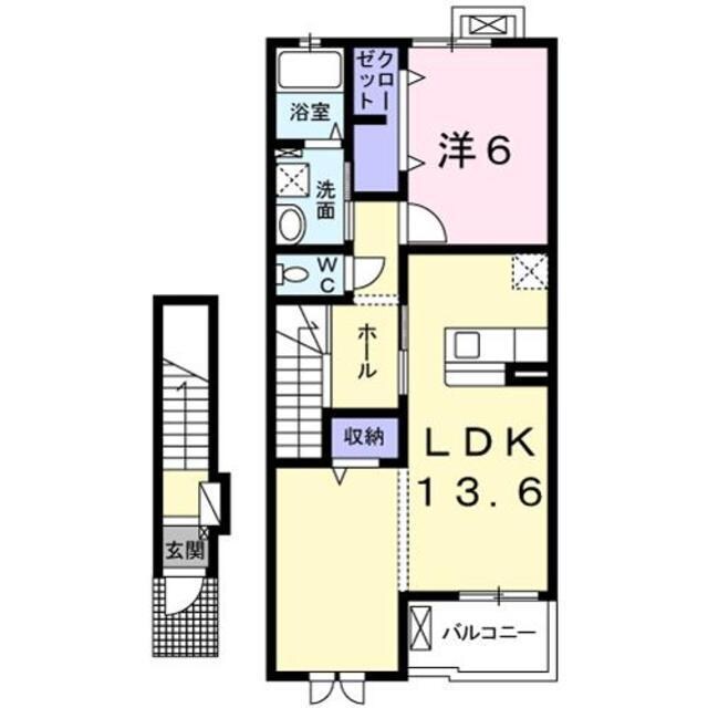 フレーシュ・カスミの物件間取画像