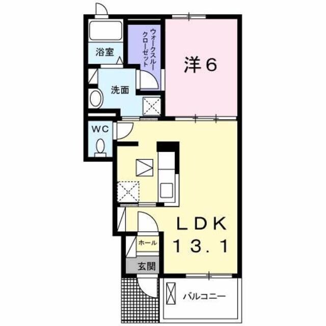 クレメント・Ⅱの物件間取画像