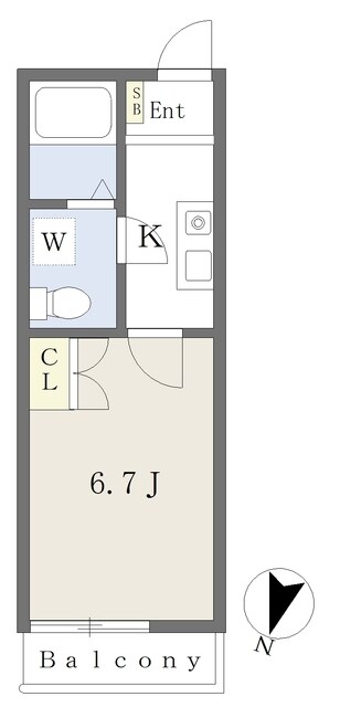 コートドールの物件間取画像