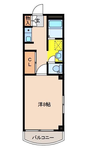 優夢Nagatomoの物件間取画像