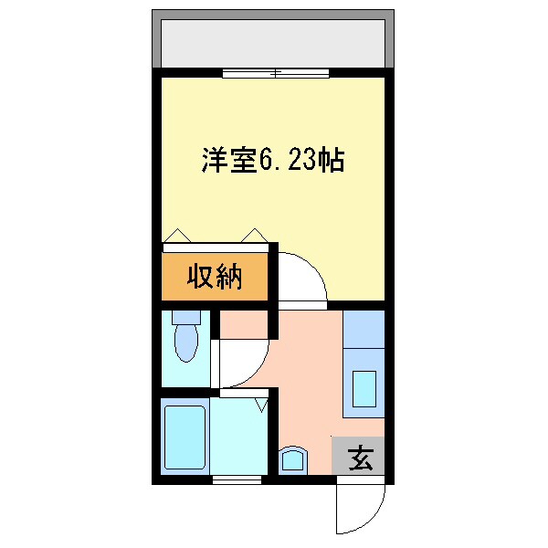 物件間取画像