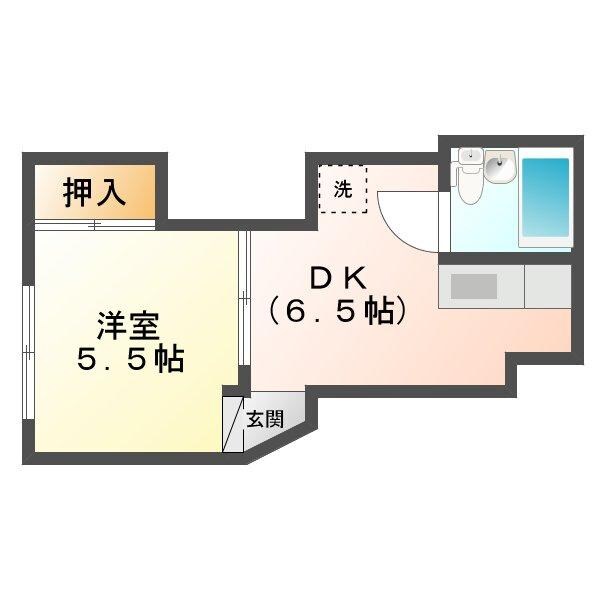 物件間取画像