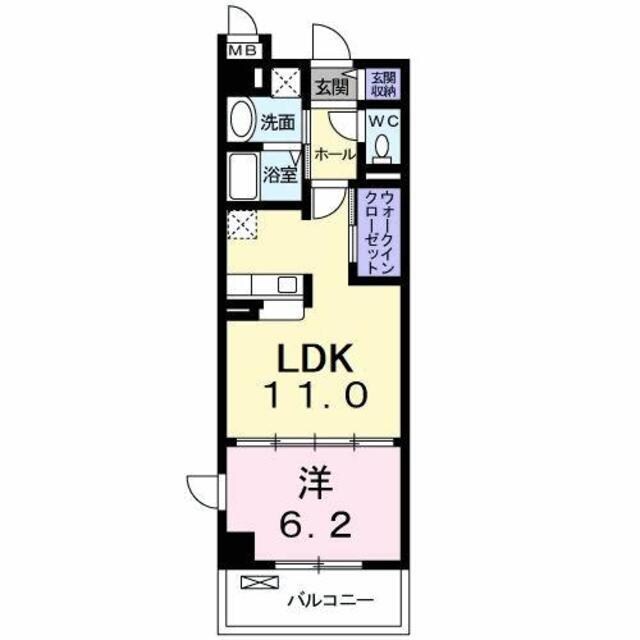 ベルテックスの物件間取画像