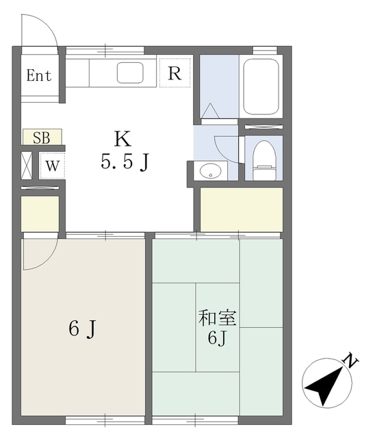 エクセル村松の物件間取画像