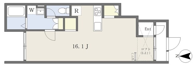 エンプレスＲの物件間取画像