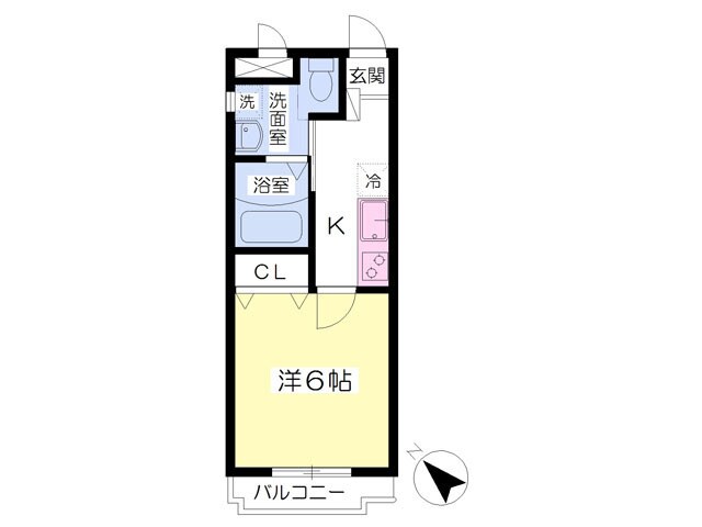 ＨＯＭＥＹ’Ｓ南林間の物件間取画像