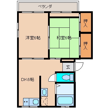 物件間取画像