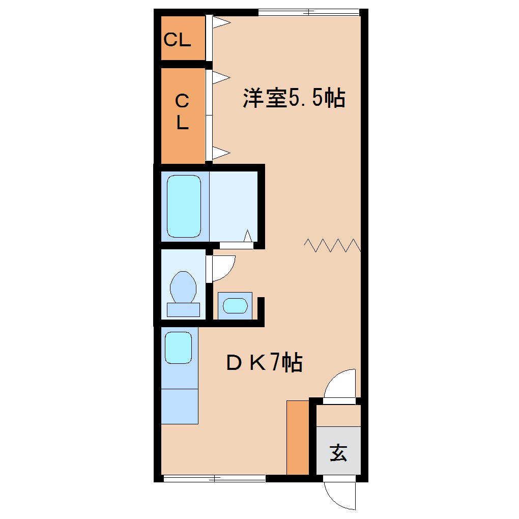 物件間取画像