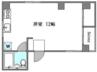 ブルーフラットの物件間取画像