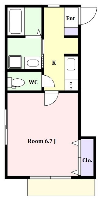 ＡＸＩＳの物件間取画像