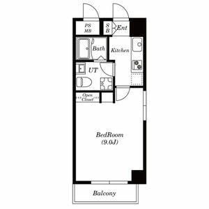 三軒茶屋駅 徒歩5分 8階の物件間取画像