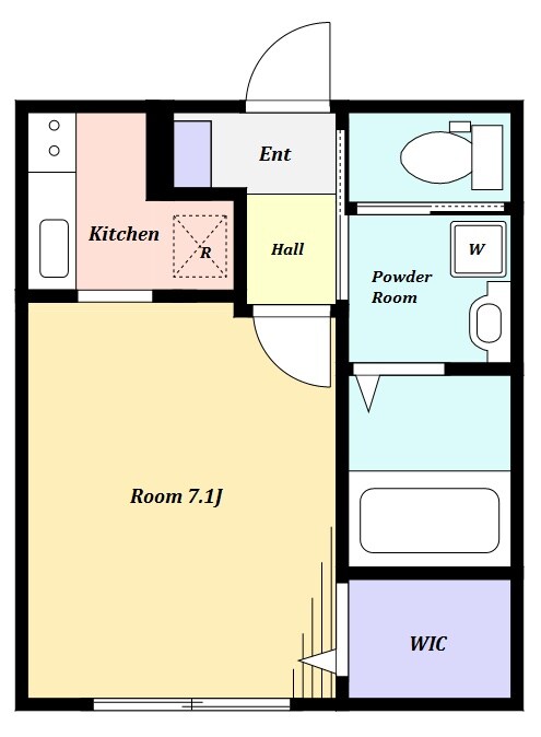 池尻大橋駅 徒歩9分 2階の物件間取画像