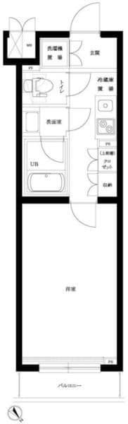 駒沢大学駅 徒歩7分 1階の物件間取画像