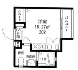 ＥＳＴ16の物件間取画像