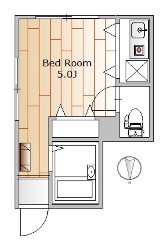 下北沢駅 徒歩4分 1階の物件間取画像