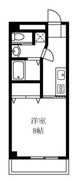 池尻大橋駅 徒歩10分 3階の物件間取画像