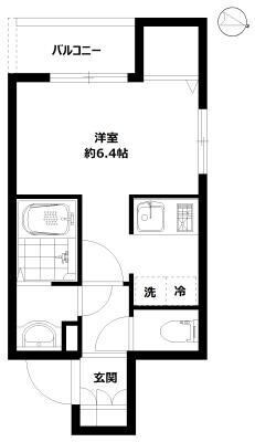 自由が丘駅 徒歩7分 2階の物件間取画像