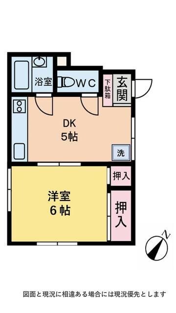 駒沢大学駅 徒歩7分 1階の物件間取画像