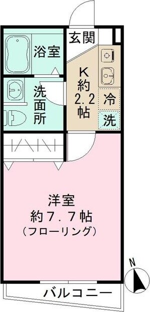 物件間取画像