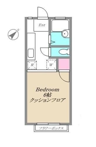 豪徳寺駅 徒歩13分 1階の物件間取画像