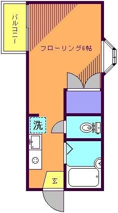 ルミエール上馬の物件間取画像