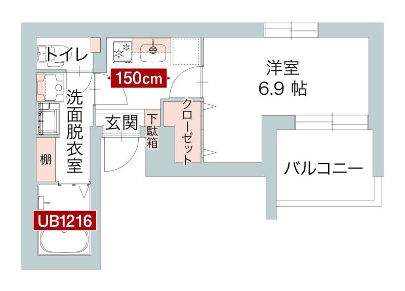 武蔵小山駅 徒歩8分 3階の物件間取画像