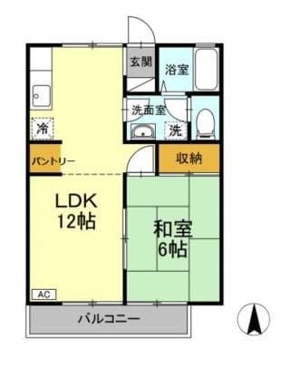 大岡山駅 徒歩7分 2階の物件間取画像