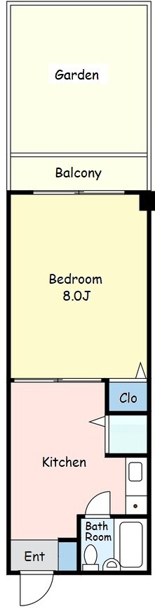 ライオンズガーデン池田山の物件間取画像