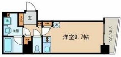 武蔵小山駅 徒歩4分 2階の物件間取画像