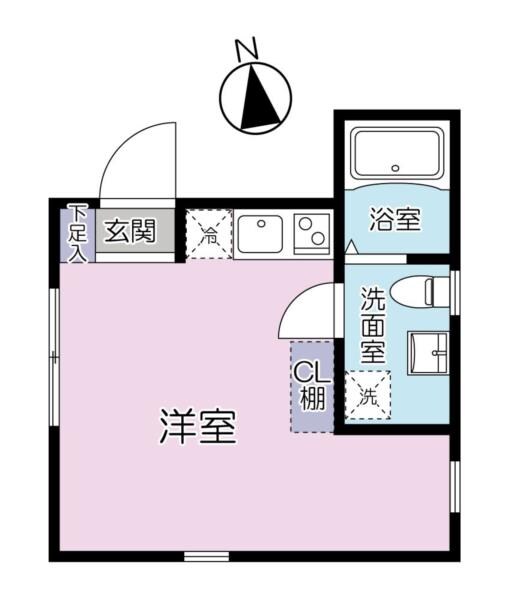 武蔵小山駅 徒歩10分 5階の物件間取画像