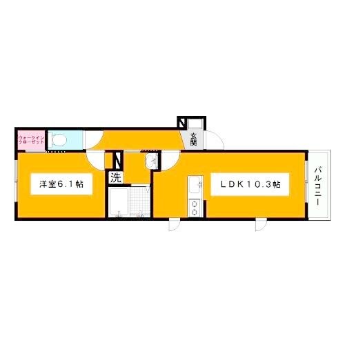 武蔵小山駅 徒歩16分 3階の物件間取画像