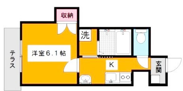 武蔵小山駅 徒歩16分 1階の物件間取画像