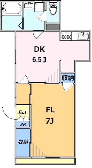 奥沢駅 徒歩9分 1階の物件間取画像