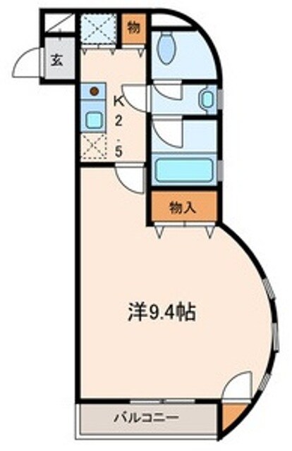 学芸大学駅 徒歩13分 3階の物件間取画像