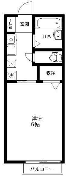 物件間取画像