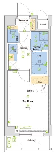 ヴォーガコルテ本所吾妻橋の物件間取画像