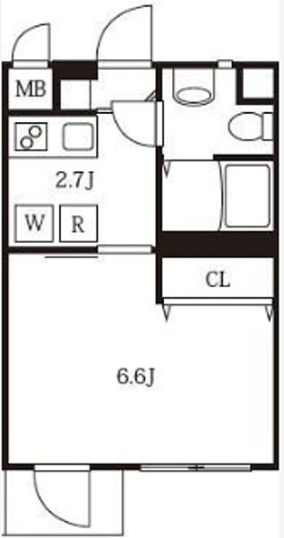 物件間取画像