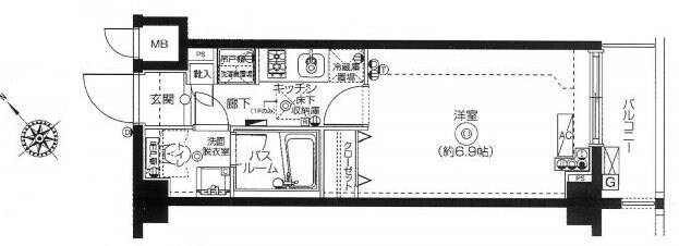 フェニックス練馬桜台の物件間取画像