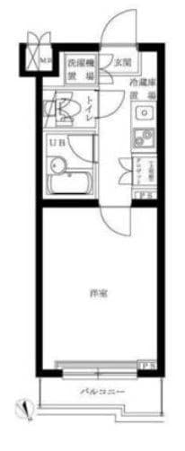 ルーブル荻窪伍番館の物件間取画像