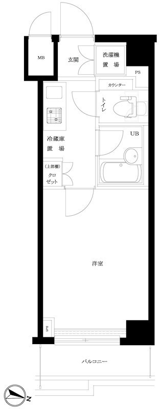 ルーブル下丸子の物件間取画像